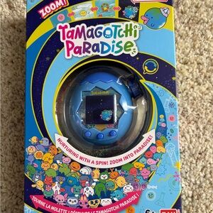 Tamagotchi Paradise Blue Virtual Pet Toy